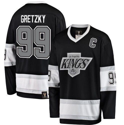 Los Angeles Kings Wayne Gretzky Men's Fanatics Branded Premier Breakaway Retired Player Jersey