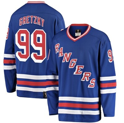 New York Rangers Wayne Gretzky Men's Fanatics Branded Premier Breakaway Retired Player Jersey