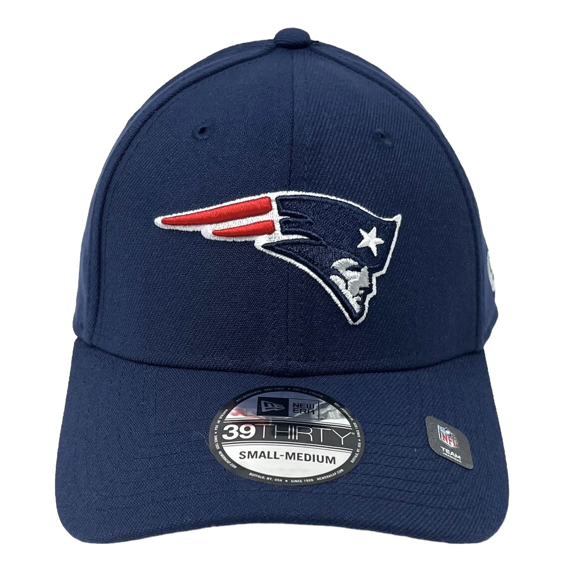 New England Patriots Men’s Classic New Era 39Thirty Flex Fit Draft Hat