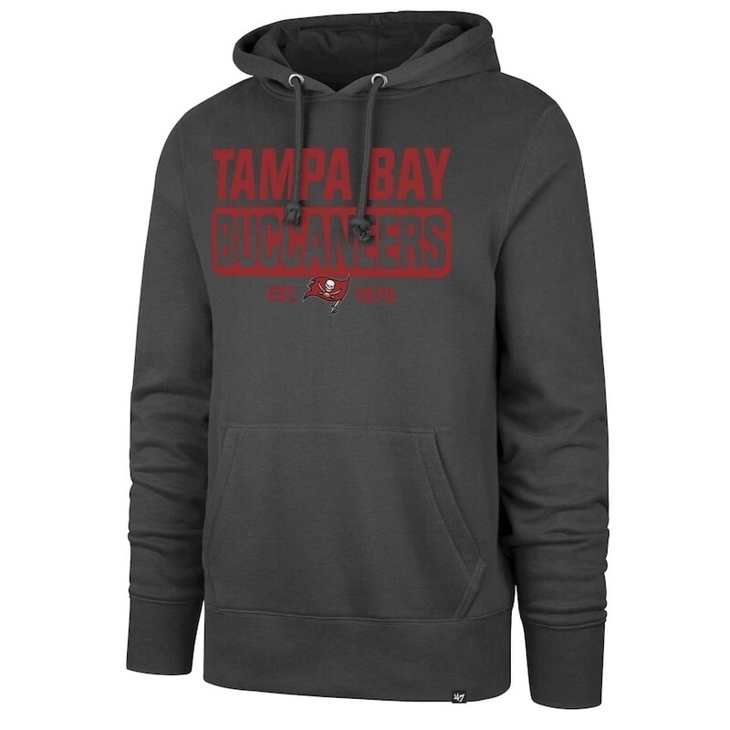 Tampa Bay Buccaneers Men’s 47 Box Out Headline Pullover Hoodie