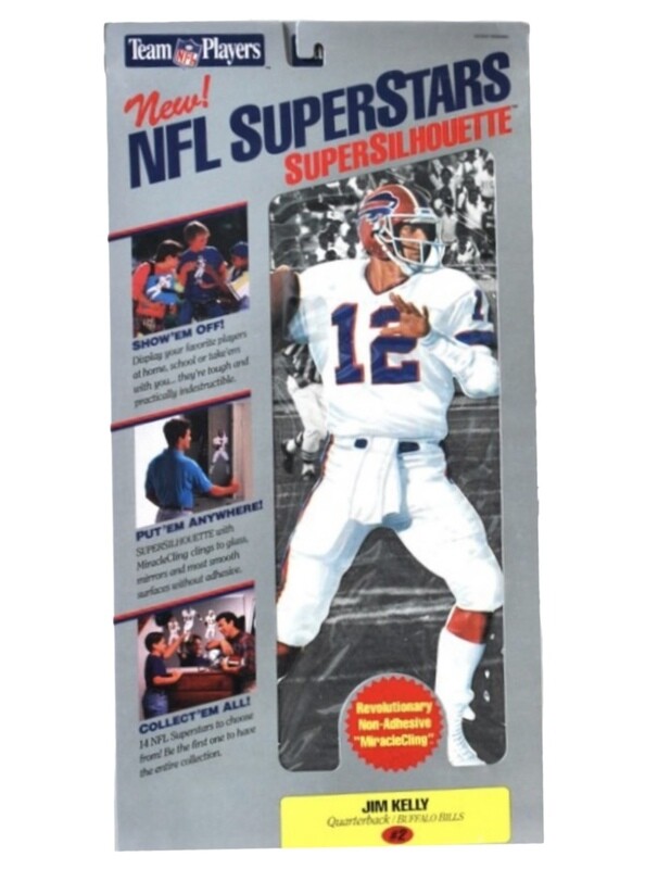 Buffalo Bills Jim Kelly 1992 NFL Superstars Super Silhouette