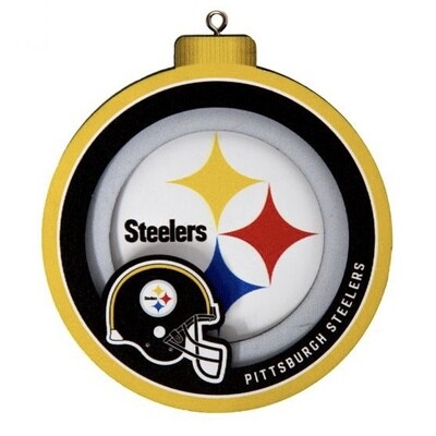Pittsburgh Steelers 3D Logo Ornament Pittsburgh Steelers 3D Logo Ornament