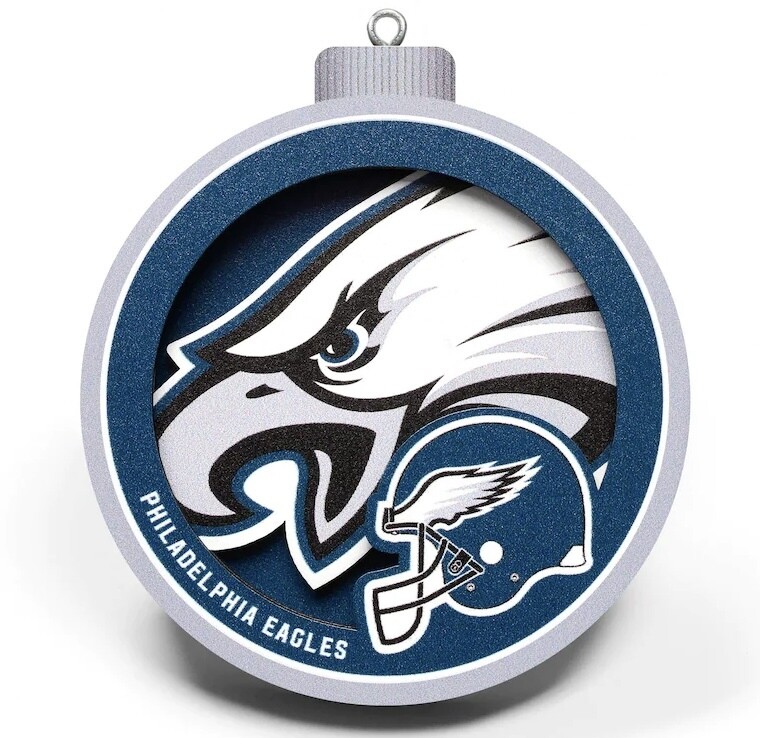 Philadelphia Eagles 3D Logo Ornament