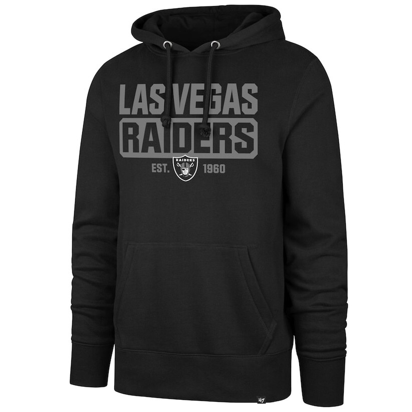 Las Vegas Raiders Men’s 47 Box Out Headline Pullover Hoodie