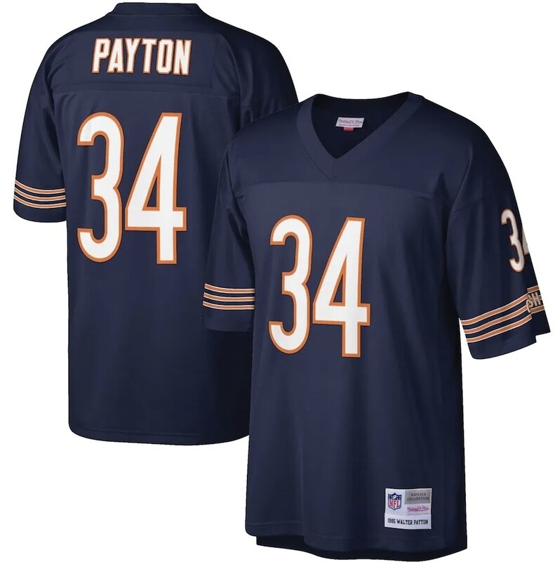 Chicago Bears Walter Payton 1985 Men's Navy Mitchell & Ness Legacy Jersey