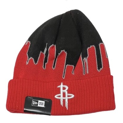 Houston Rockets Men’s New Era Tipoff Knit Hat Houston Rockets Men’s New Era Tipoff Knit Hat