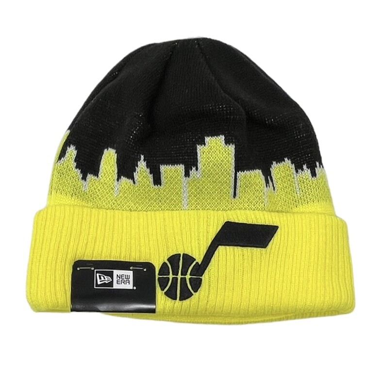 Utah Jazz Men’s New Era Tipoff Knit Hat Utah Jazz Men’s New Era Tipoff Knit Hat