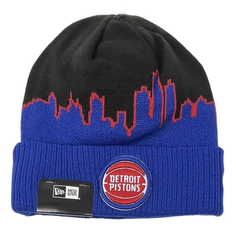 Detroit Pistons Men’s New Era Tipoff Knit Hat