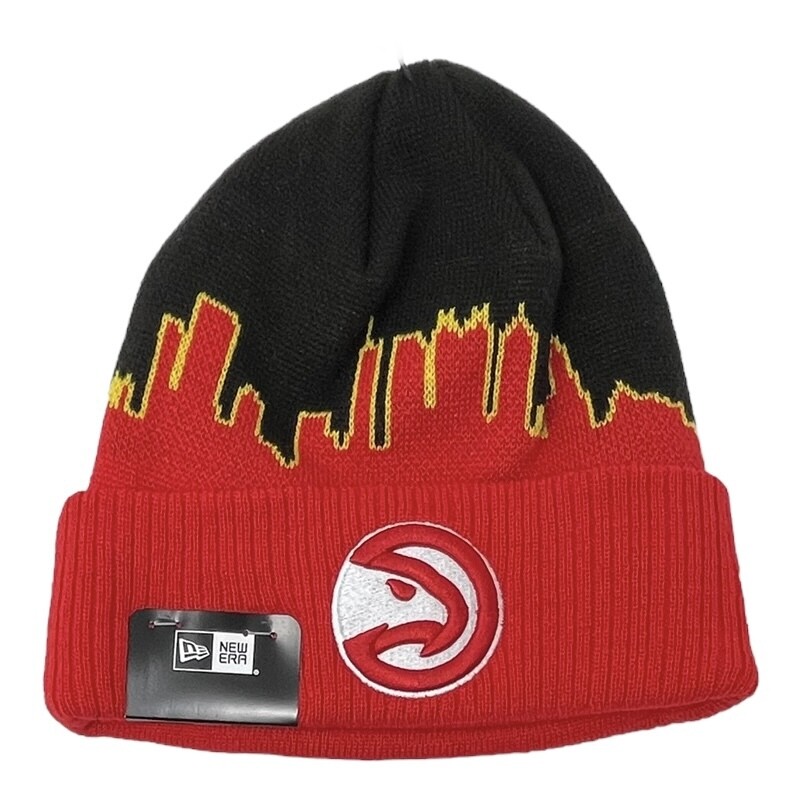Atlanta Hawks Men’s New Era Tipoff Knit Hat Atlanta Hawks Men’s New Era Tipoff Knit Hat