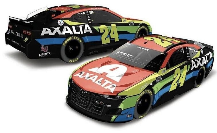 William Byron #24 Axalta 2022 Camaro ZL1 Limited Edition 1:64 Scale Diecast Car