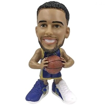 Golden State Warriors Steph Curry NBA Showstomperz 5" Big Head Bobblehead