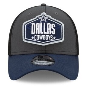 Dallas Cowboys Men’s New Era Black 39Thirty Fitted Trucker Hat