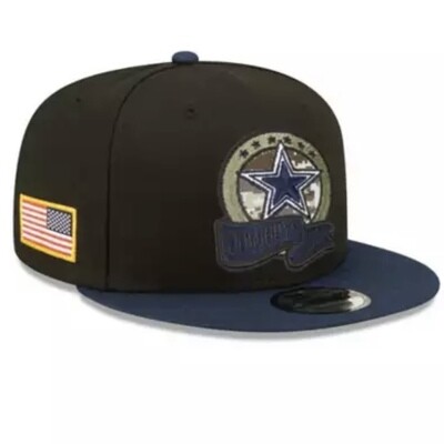 Dallas Cowboys Men's New Era Salute To Service 9FIFTY Snapback Hat