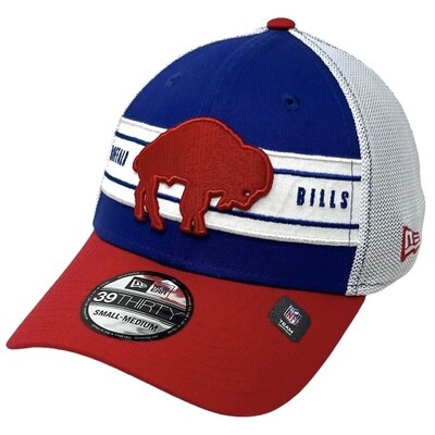 Buffalo Bills Retro Men’s New Era 39Thirty Banded Flex Fit Hat