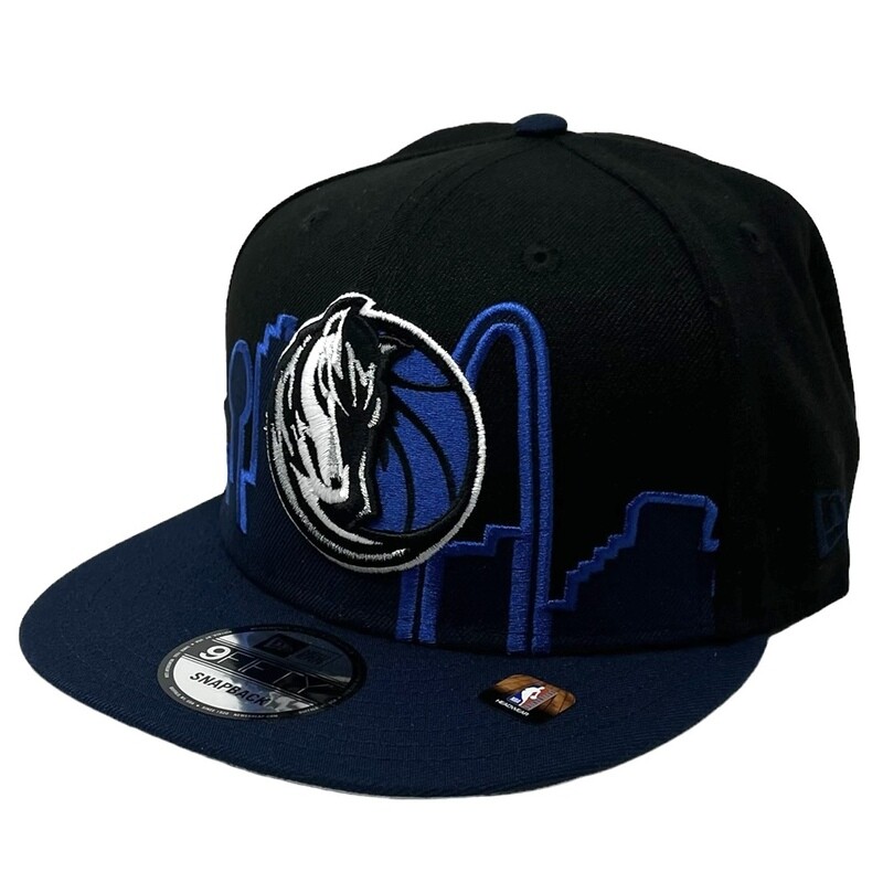 Dallas Mavericks Men’s Black New Era 9Fifty Snapback Hat