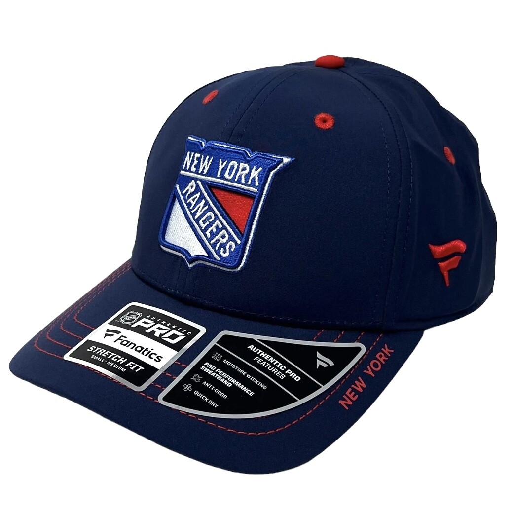 New York Rangers Men’s Fanatics Stretch Fit Hat