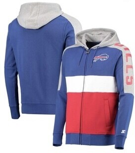 Buffalo Bills Men's Full Zip Starter Hoodie