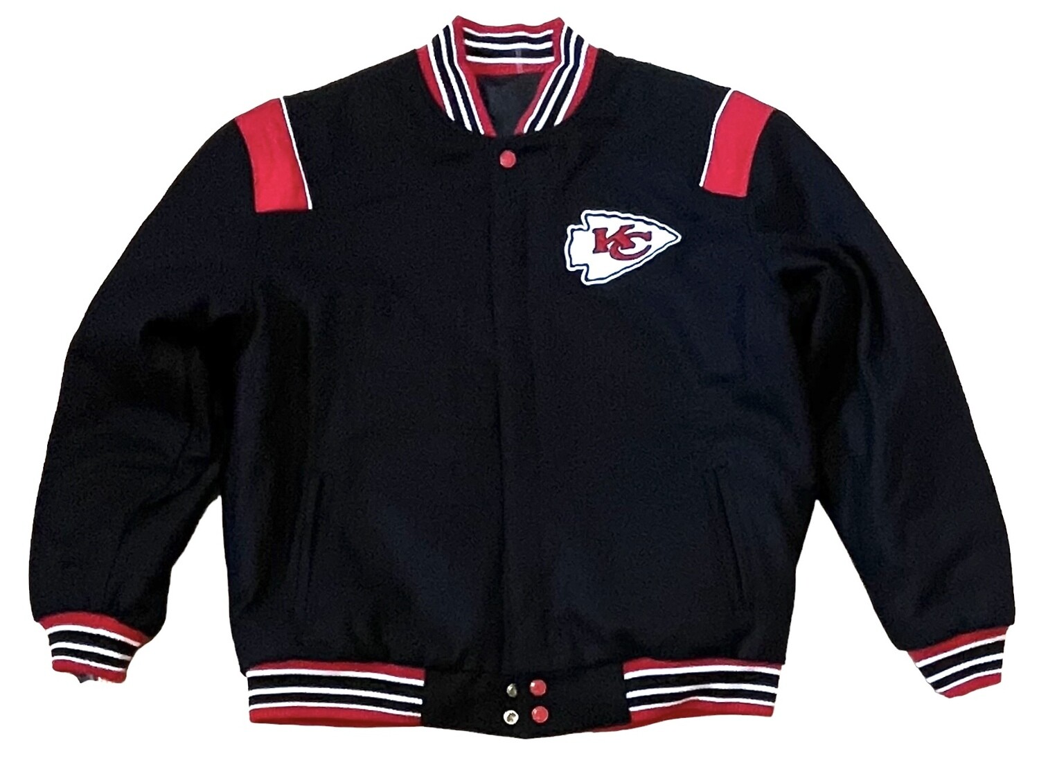 Kansas City Chiefs Men’s Reversible Full Button Jacket
