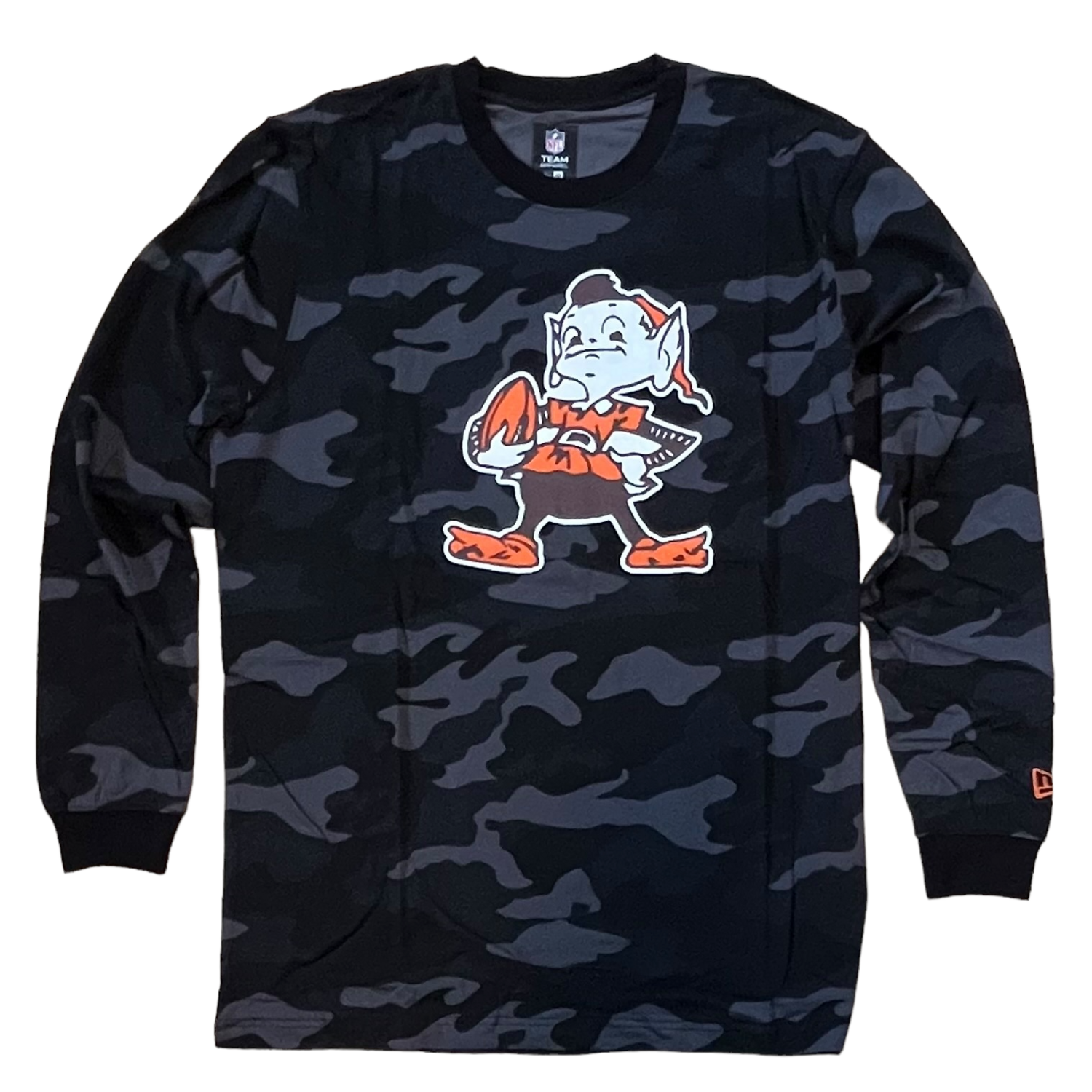 Cleveland Browns Men’s New Era Long Sleeve Camo Shirt