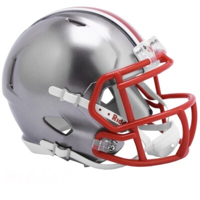 Ohio State Buckeyes Riddell Flash Alternate Revolution Speed Mini Football Helmet