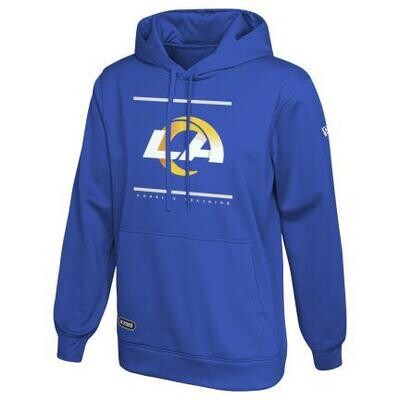 Los Angeles Rams Men’s New Era Split Defense Combine Training Hoodie Los Angeles Rams Men’s New Era Split Defense Combine Training Hoodie