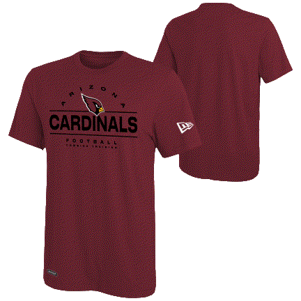 Arizona Cardinals Men’s New Era Blitz Lightning Dri-Tek Combine Training T-Shirt