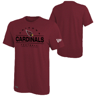 Arizona Cardinals Men’s New Era Blitz Lightning Dri-Tek Combine Training T-Shirt