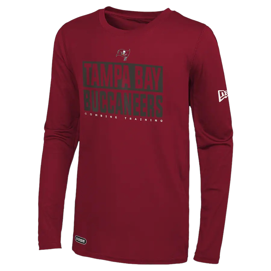 Tampa Bay Buccaneers Men’s Offsides Dri-Tek New Era Long Sleeve Combine Training Shirt