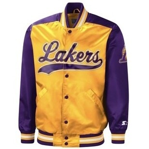 Los Angeles Lakers Men’s Starter The Tradition II Full-Snap Jacket