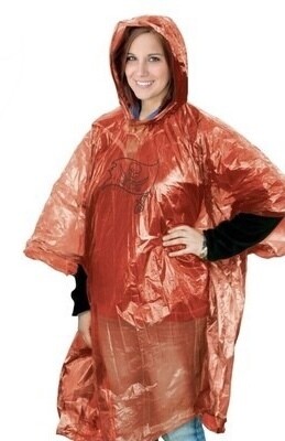 Tampa Bay Buccaneers Adult Rain Poncho