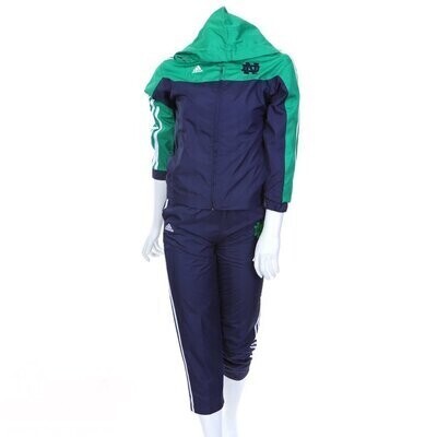 Notre Dame Fighting Irish Youth 2 Piece Set Hoodie & Wind Pants