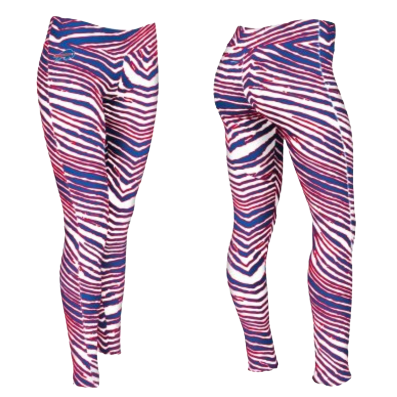 Buffalo Bills Women’s Zebra Zubaz Leggings