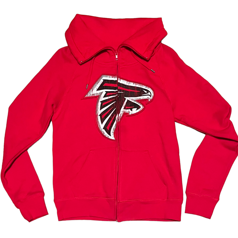 Atlanta Falcons Women's NFL Team Apparel Funnel Neck Sweatshirt