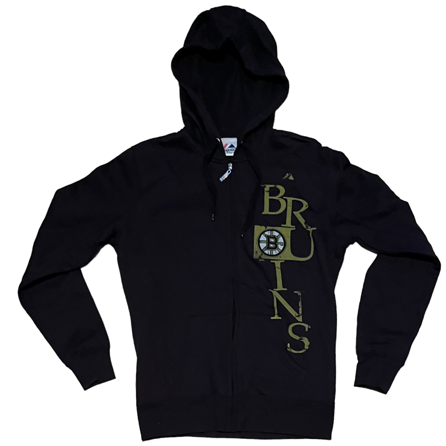 Boston Bruins Women's Majestic Full Zip Hoodie