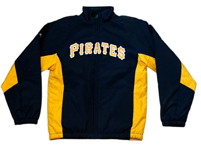 Pittsburgh Pirates Youth Majestic Authentic Collection Full Zip Jacket