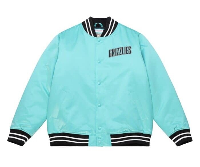 Vancouver Grizzlies Men's Mitchell & Ness Heavy Weight Satin Jacket