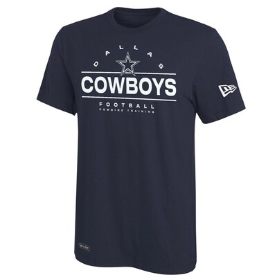 Dallas Cowboys Men’s New Era Blitz Lightning Dri-Tek Combine Training T-Shirt