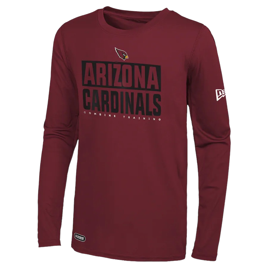 Arizona Cardinals Men’s Offsides Dri-Tek New Era Long Sleeve Combine Training Shirt