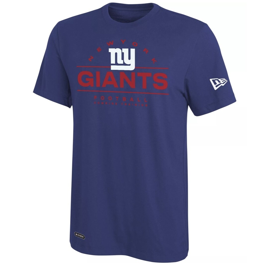 New York Giants Men’s New Era Blitz Lightning Dri-Tek Combine Training T-Shirt