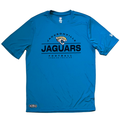Jacksonville Jaguars Men’s New Era Blitz Lightning Dri-Tek Combine Training T-Shirt