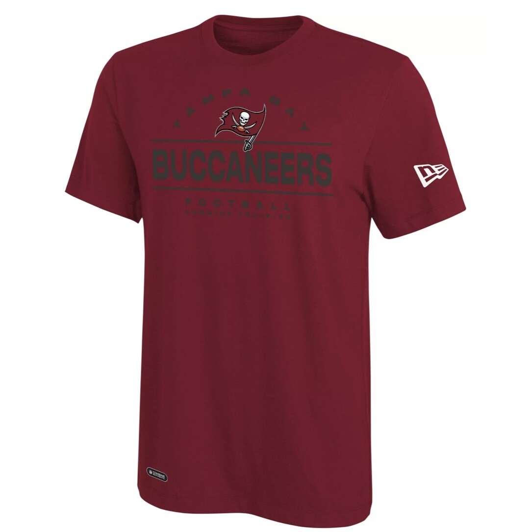 Tampa Bay Buccaneers Men’s New Era Blitz Lightning Dri-Tek Combine Training T-Shirt
