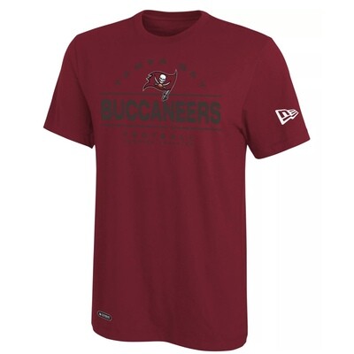 Tampa Bay Buccaneers Men’s New Era Blitz Lightning Dri-Tek Combine Training T-Shirt