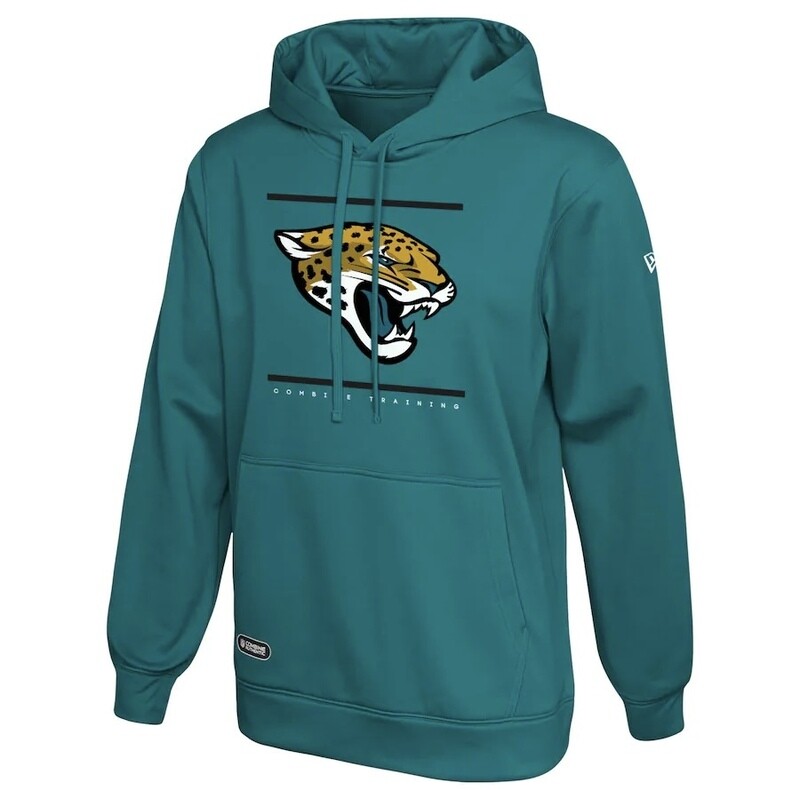 Jacksonville Jaguars Men’s New Era Split Defense Combine Training Hoodie