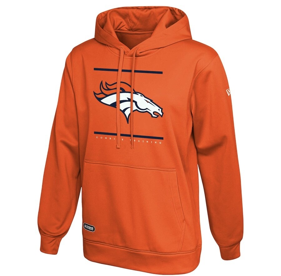 Denver Broncos Men’s New Era Split Defense Combine Training Hoodie