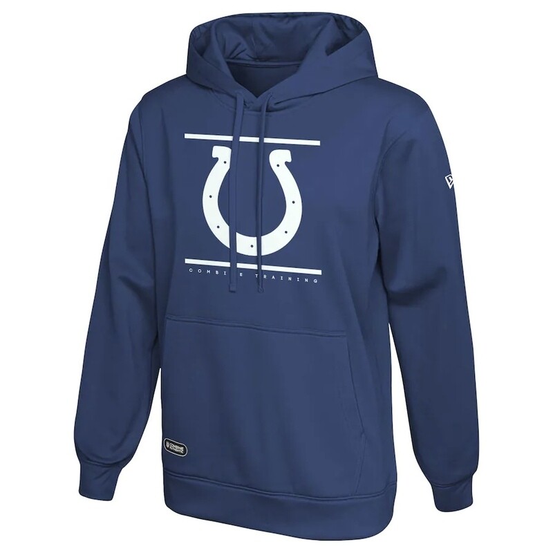 Indianapolis Colts Men’s New Era Split Defense Combine Training Hoodie