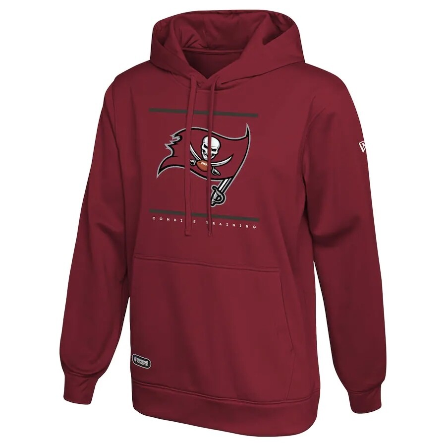 Tampa Bay Buccaneers Men’s New Era Split Defense Combine Training Hoodie
