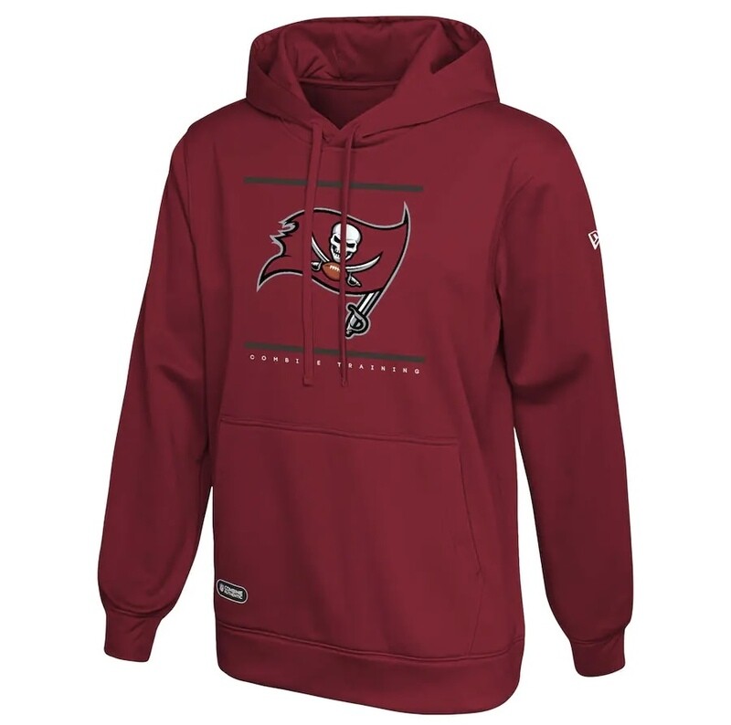 Tampa Bay Buccaneers Men’s New Era Split Defense Combine Training Hoodie