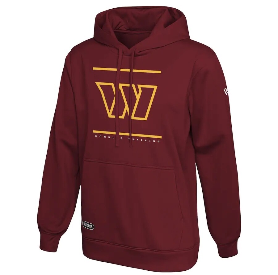Washington Commanders Men’s New Era Split Defense Combine Training Hoodie