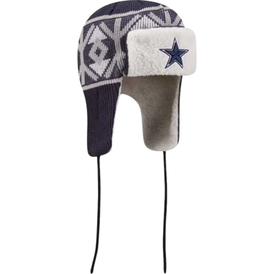 Dallas Cowboys Men's New Era Trapper Knit Hat