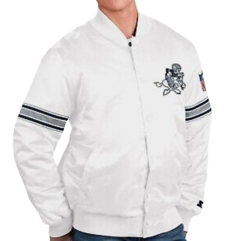 Dallas Cowboys Men’s Vintage Starter Power Forward Full-Snap Jacket